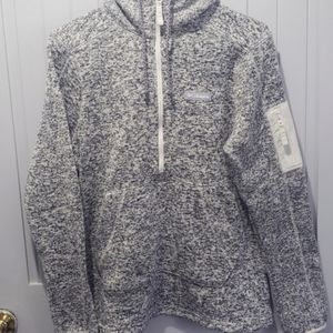Columbia Sweater Weather Fleece grey Hooded Pullover